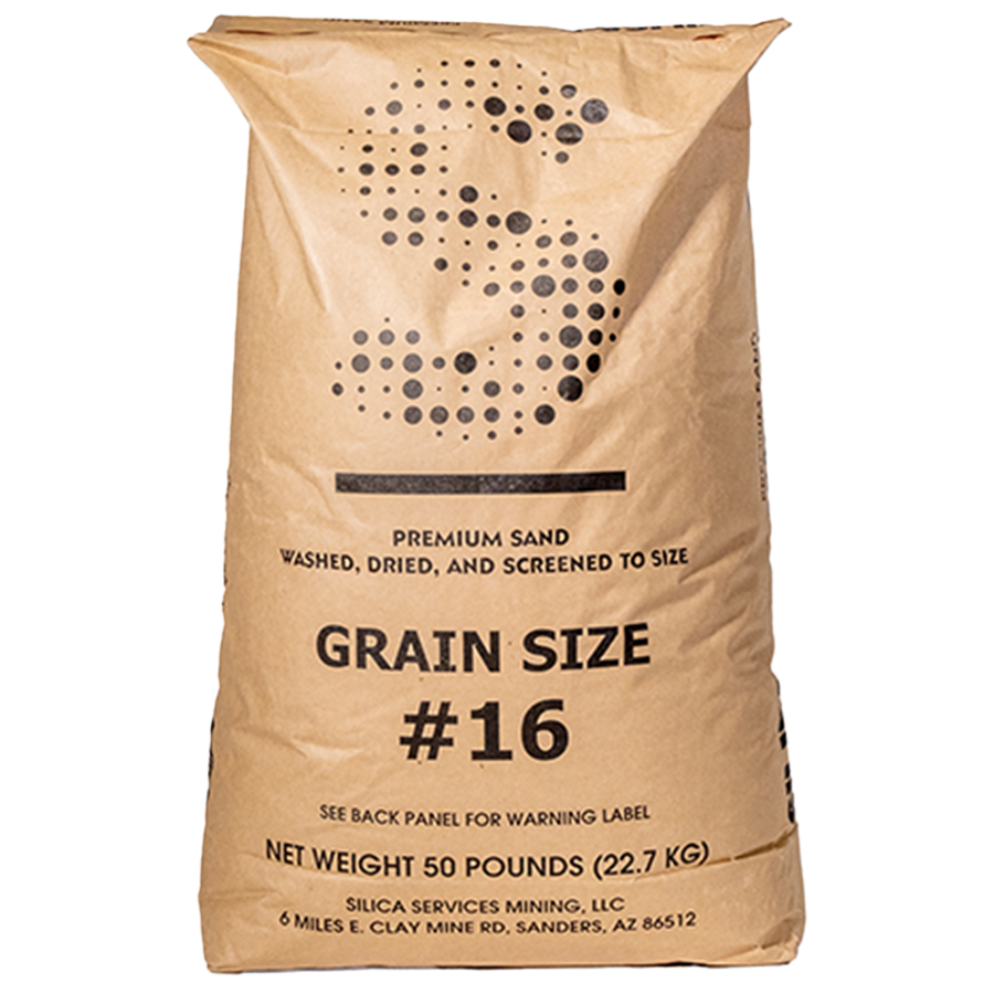 16 Grit Silica Sand