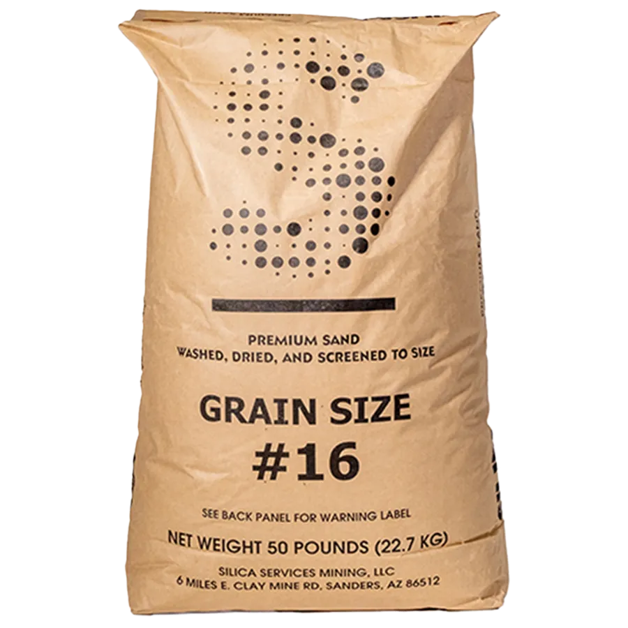 16 Grit Silica Sand