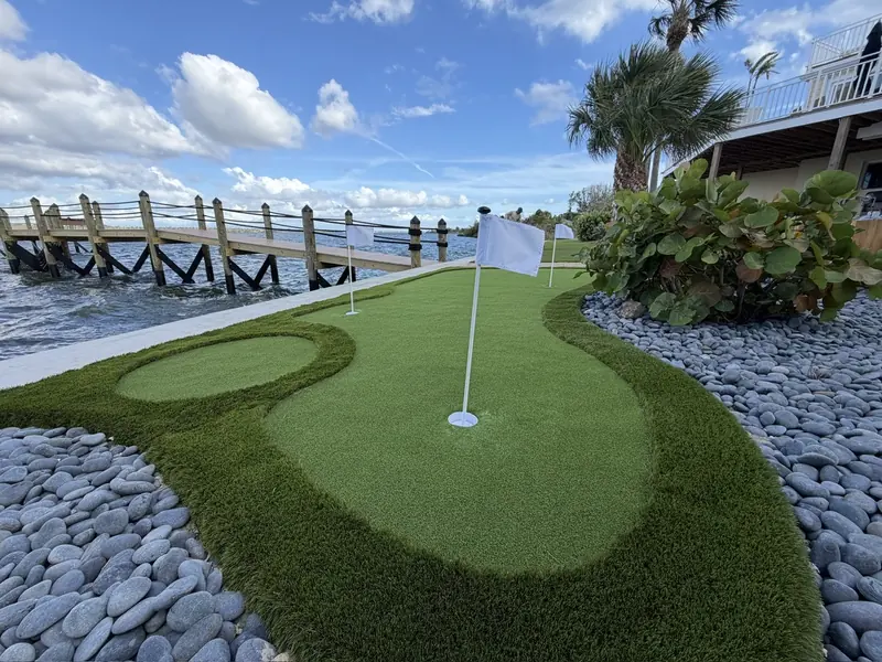 Putting Greens & Simulator Turf by Creative Grounds in Southwest Florida